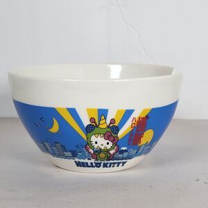 Sanrio 20232 Hello Kitty Costume fly Winter Holiday White Ramen Noodle Bowl soup
